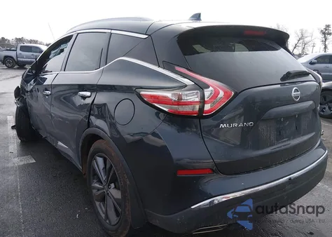 2018 Nissan Murano Platinum/S/Sl/Sv z USA, uszkodzony, nr VIN 5N1AZ2MH2JN105130